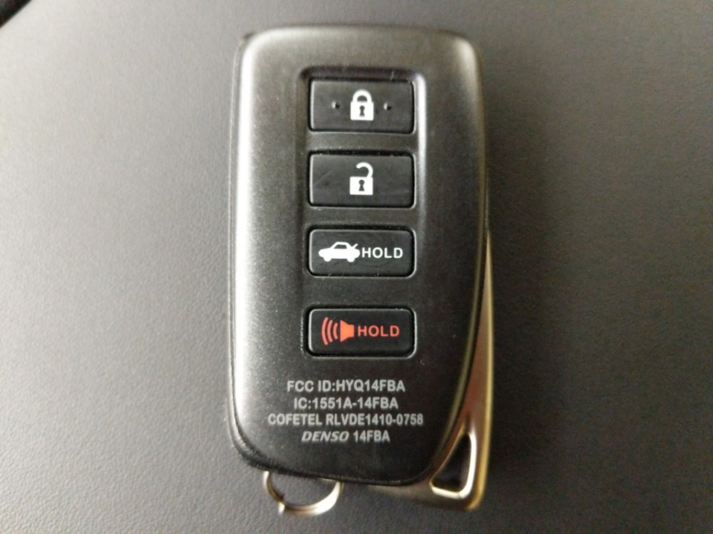 2016 Lexus IS 300 - Keys