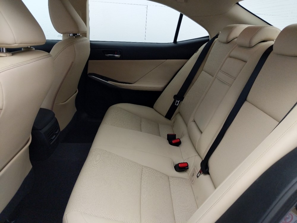 2016 Lexus IS 300 - Driver Rear Seat