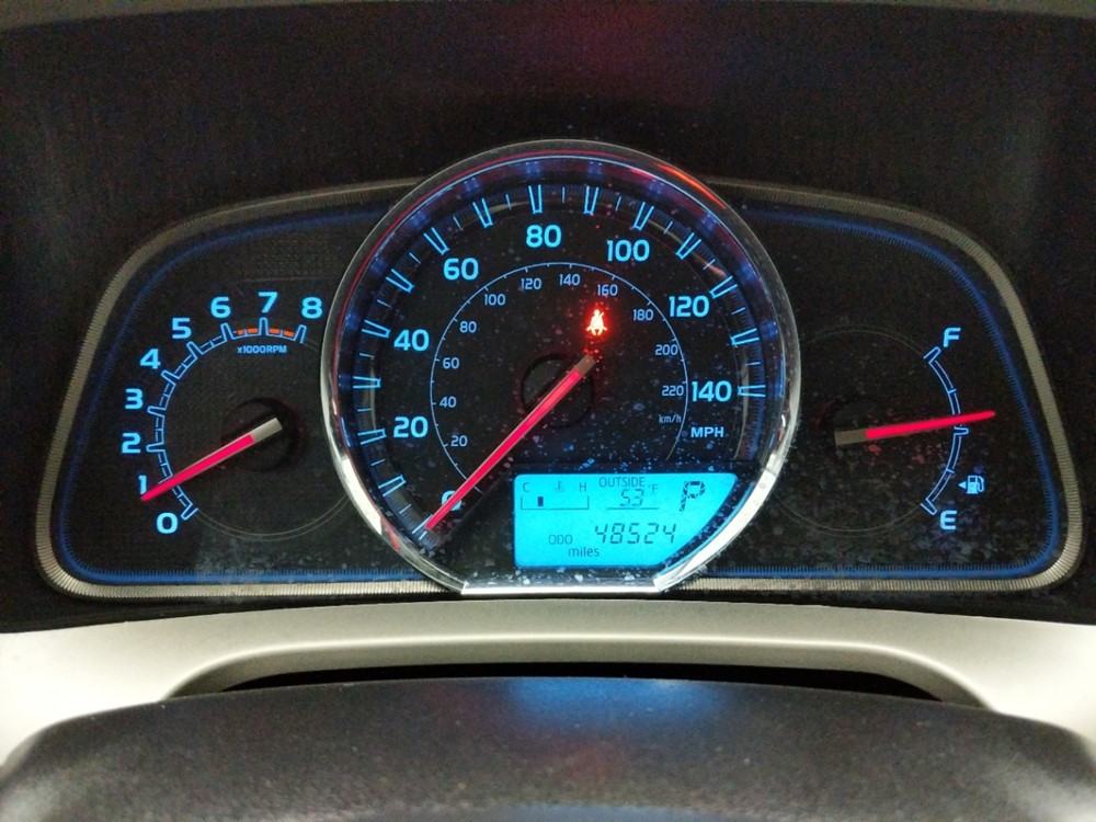 2015 Toyota RAV4 - Odometer Close Up