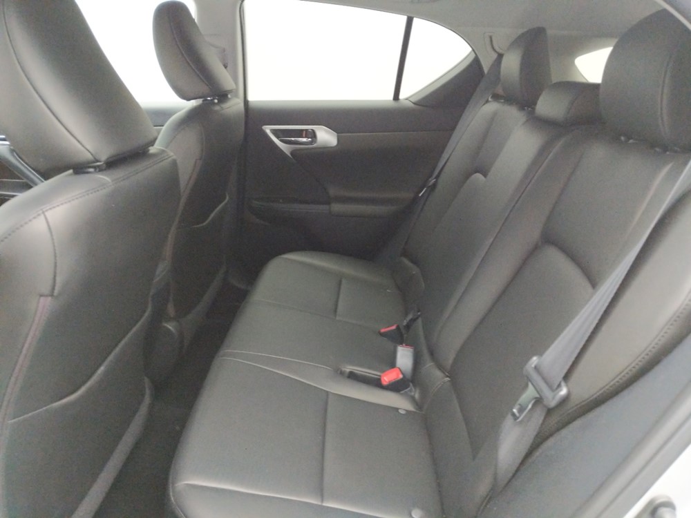 2012 Lexus CT 200h - Driver Rear Seat