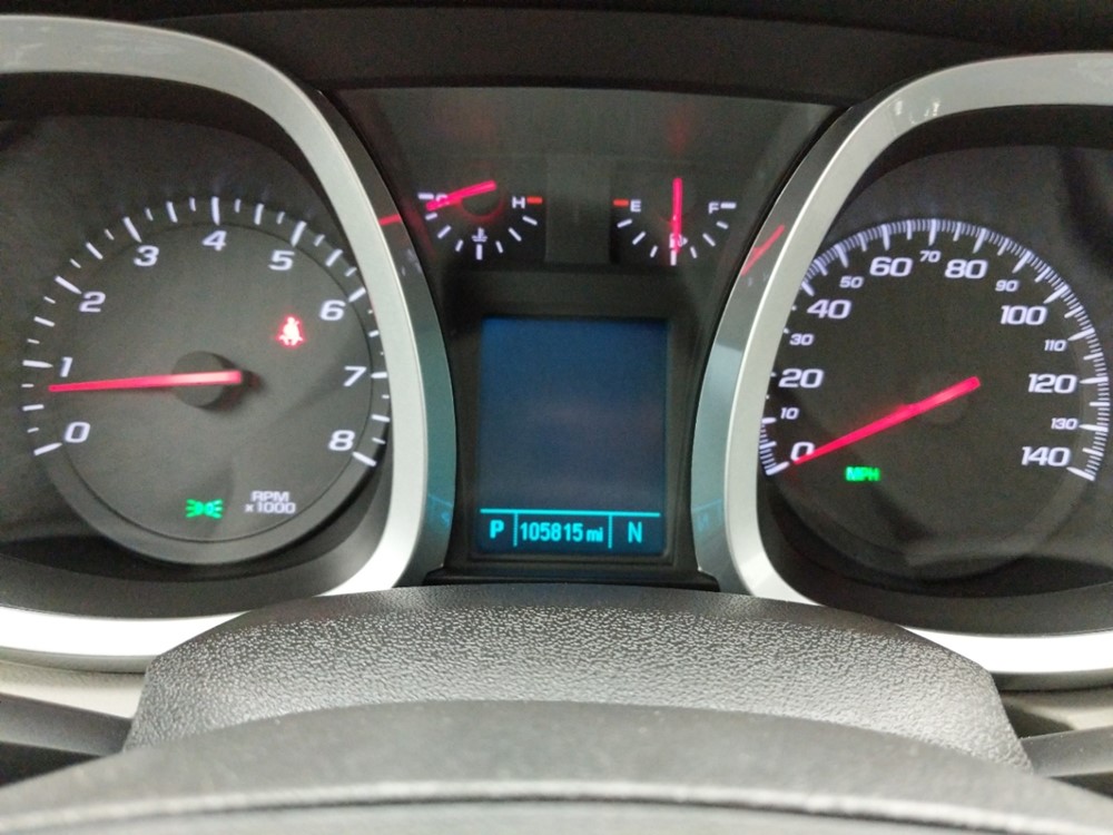 2015 Chevrolet Equinox - Odometer Close Up