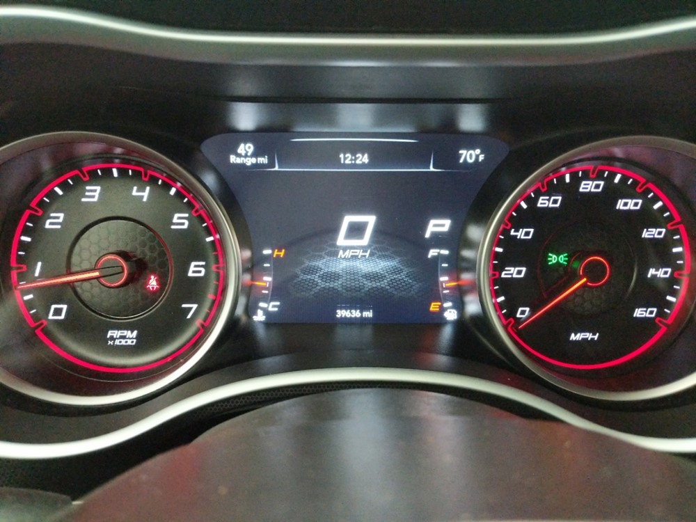 2017 Dodge Charger - Odometer Close Up
