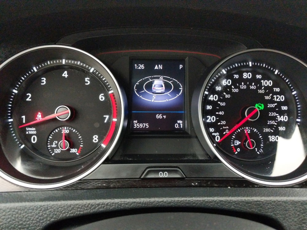 2015 Volkswagen Golf - Odometer Close Up