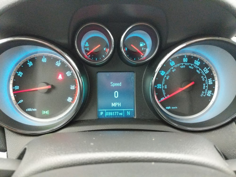 2015 Buick Encore - Odometer Close Up
