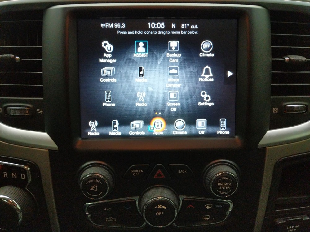 2016 Dodge Ram 1500 - Stereo Package