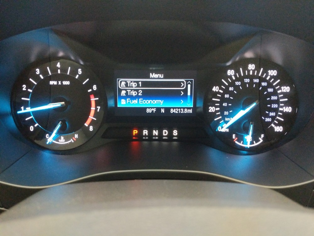 2016 Ford Fusion - Odometer Close Up