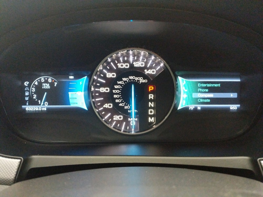 2012 Ford Edge - Odometer Close Up