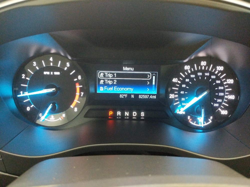 2016 Ford Fusion - Odometer Close Up