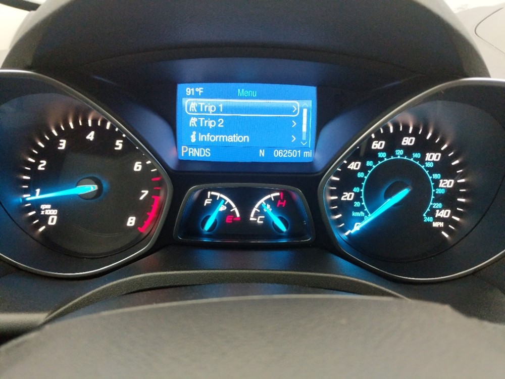 2014 Ford Escape - Odometer Close Up