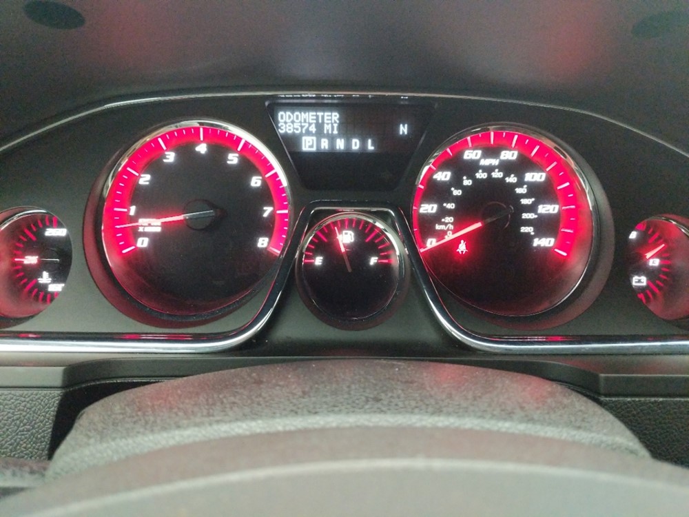 2016 GMC Acadia - Odometer Close Up