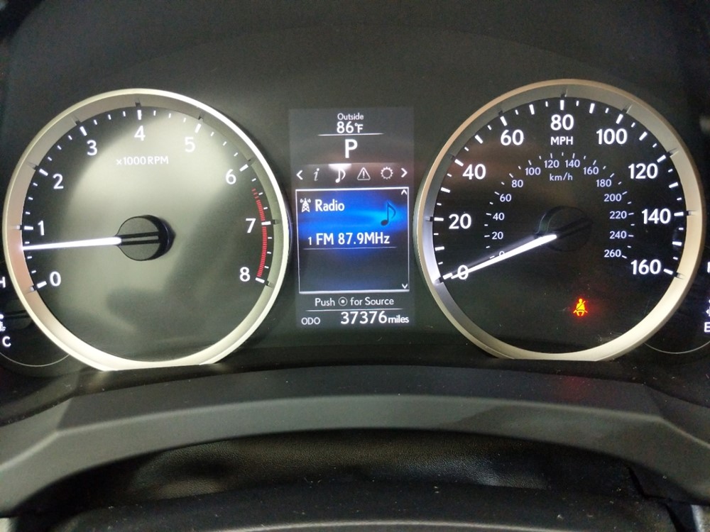 2014 Lexus IS 250 - Odometer Close Up