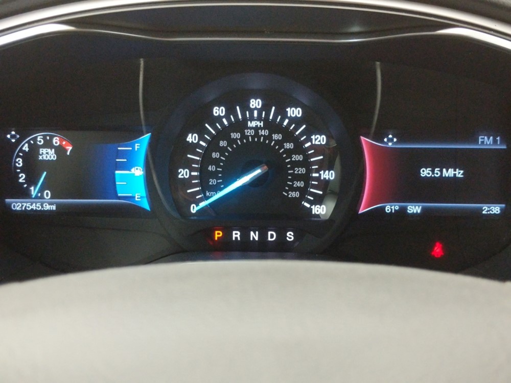 2016 Ford Fusion - Odometer Close Up