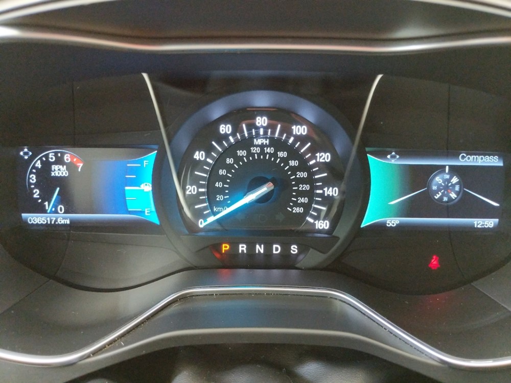 2016 Ford Fusion - Odometer Close Up