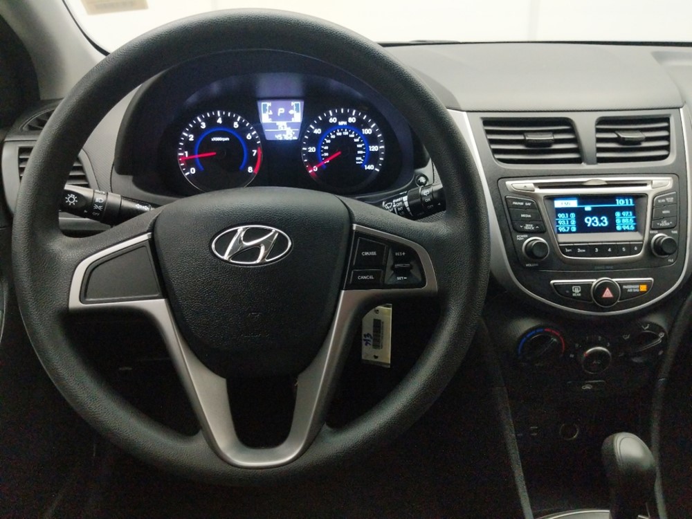 2017 Hyundai Accent - Driver Dash