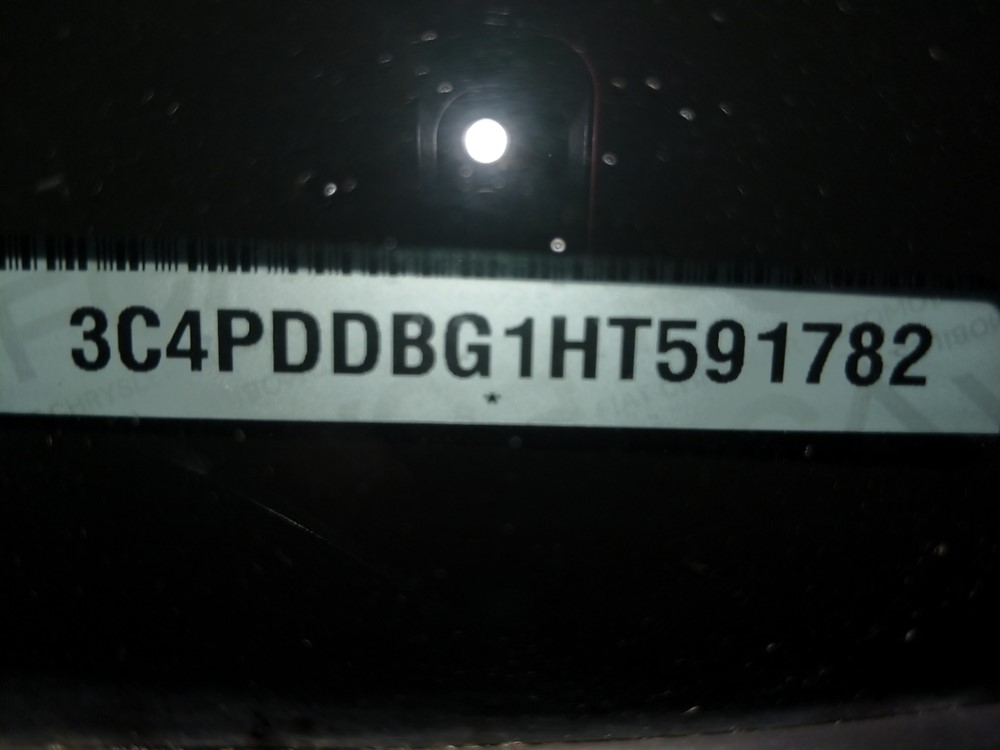 2017 Dodge Journey - VIN Plate