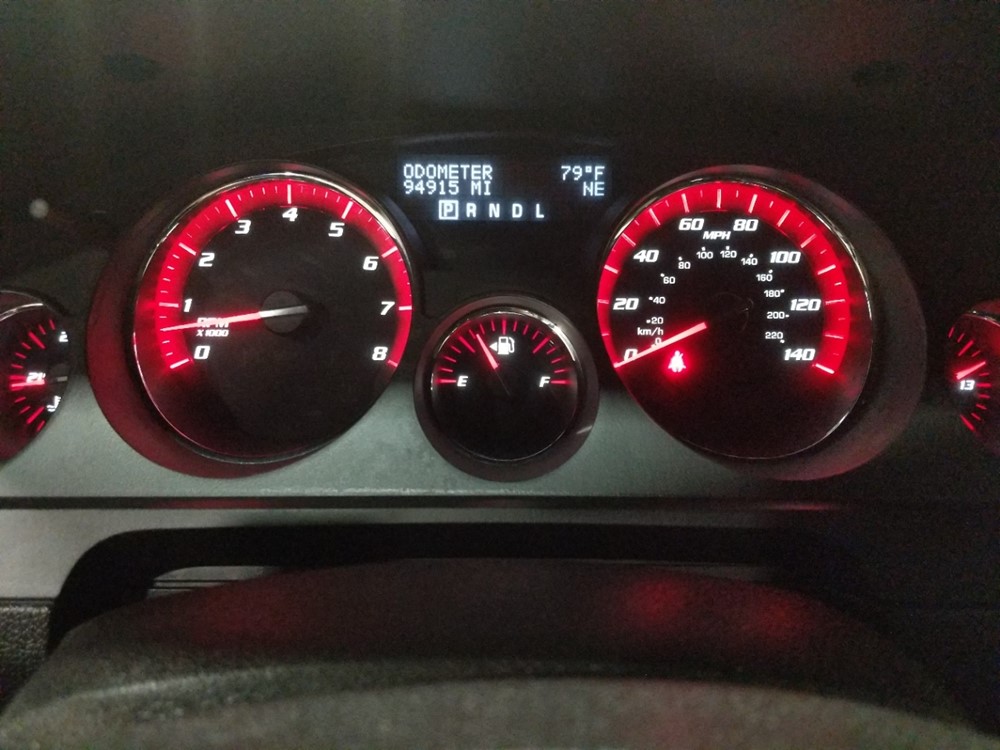 2012 GMC Acadia - Odometer Close Up