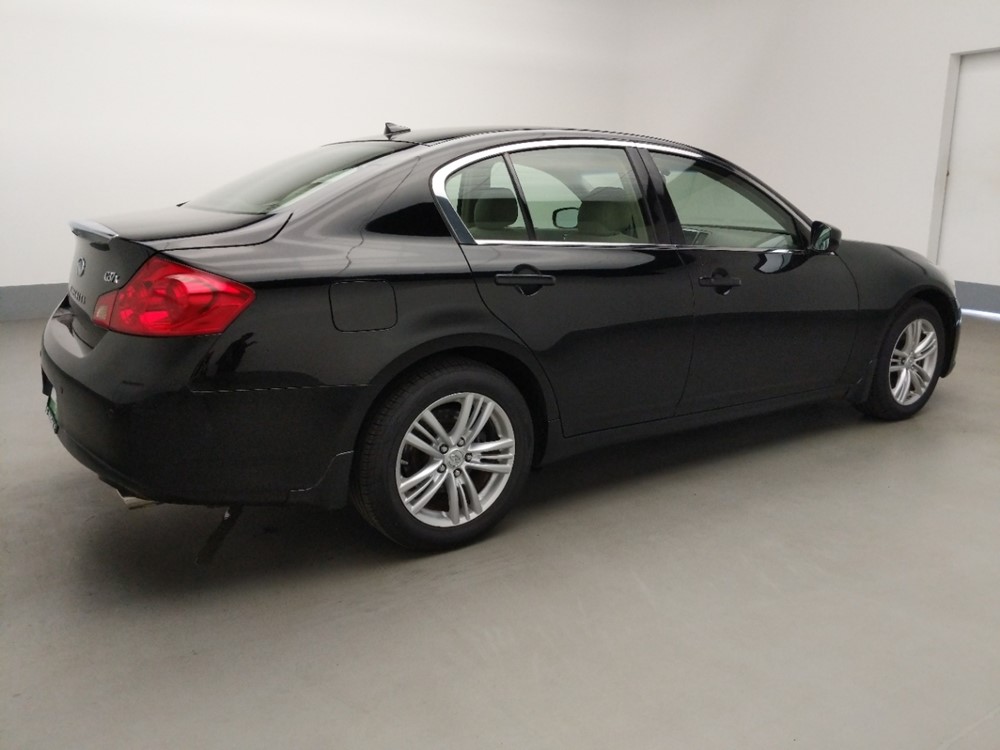 2011 INFINITI G37 - Passenger Rear Side