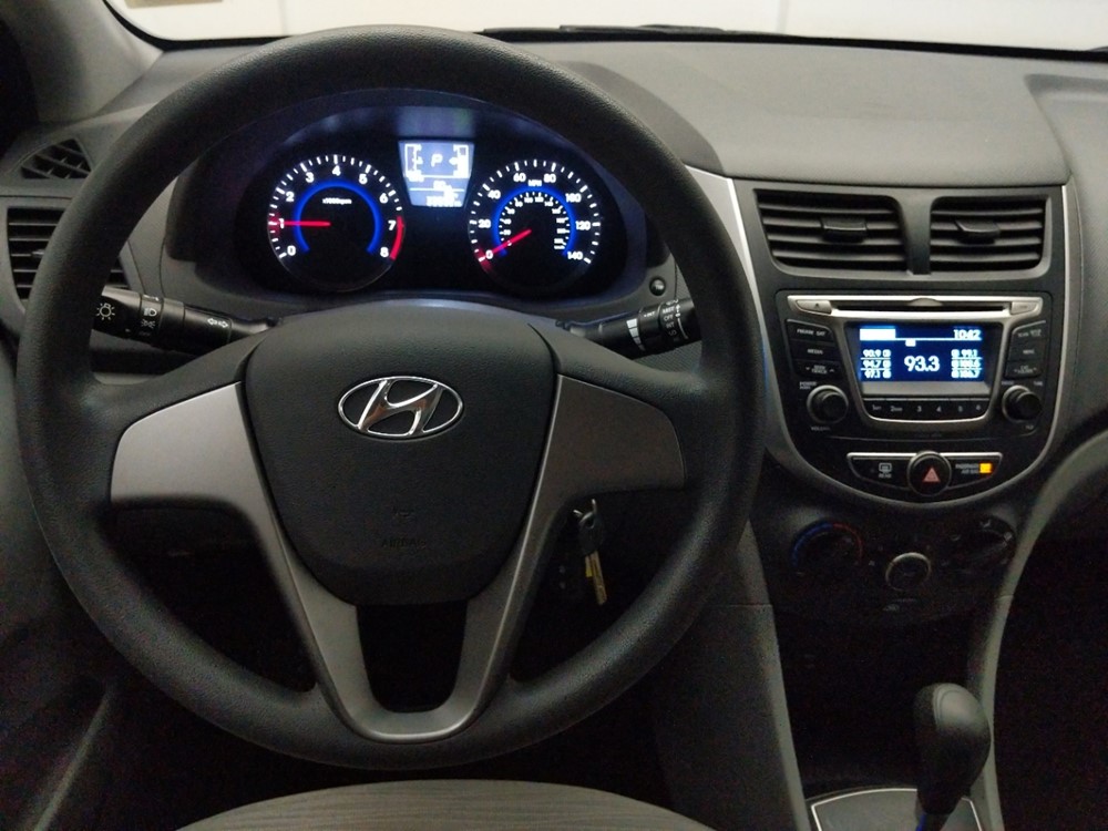 2017 Hyundai Accent - Driver Dash