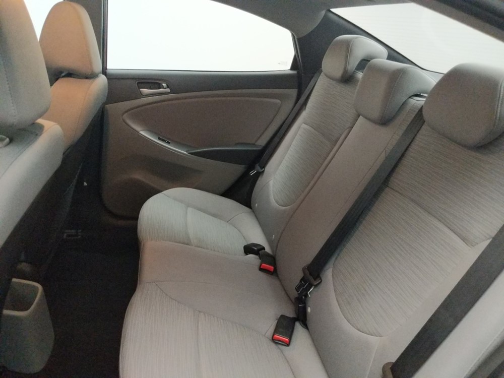 2017 Hyundai Accent - Driver Rear Seat