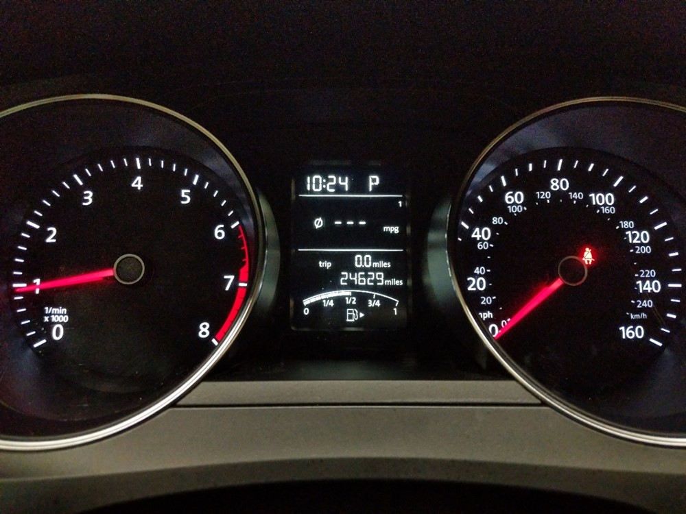 2016 Volkswagen Jetta - Odometer Close Up