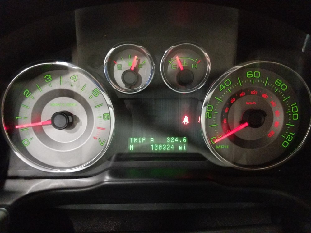 2009 Ford Edge - Odometer Close Up