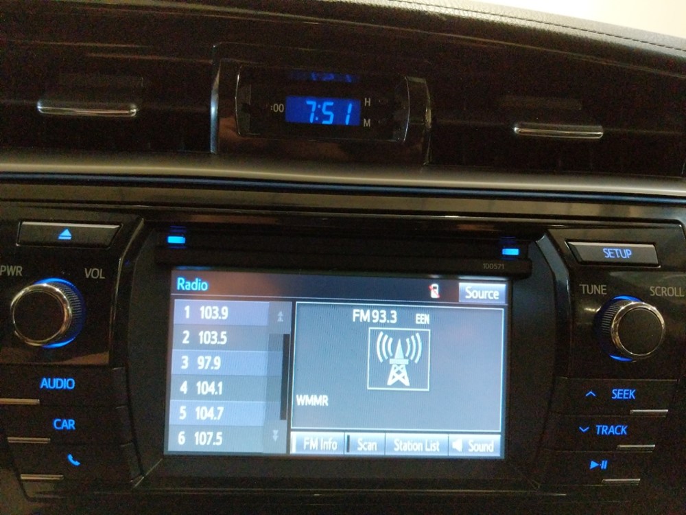 2016 Toyota Corolla - Stereo Package