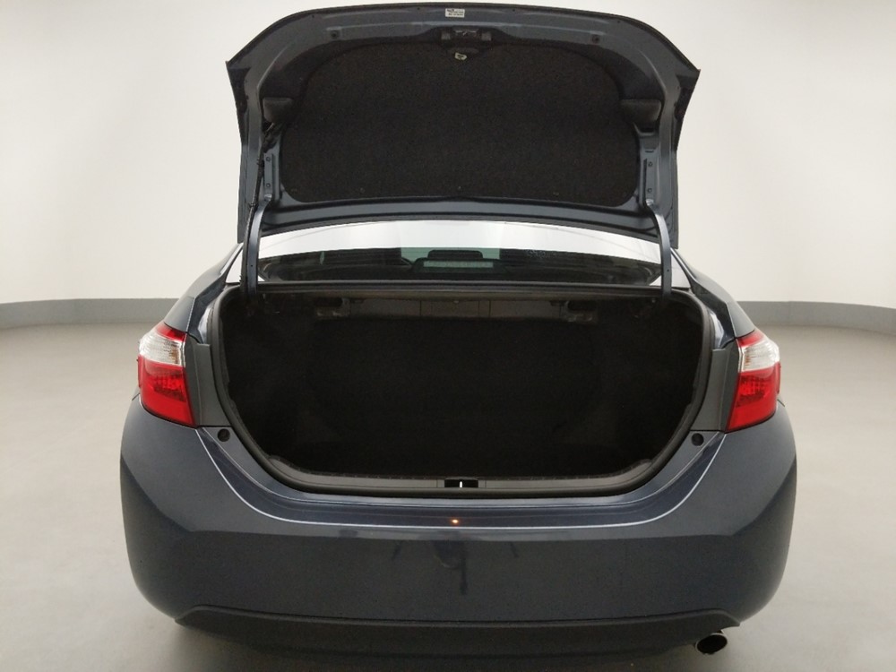 2016 Toyota Corolla - Trunk