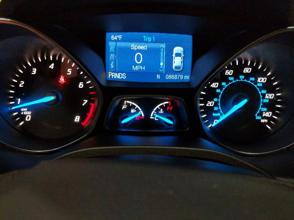 2015 Ford Escape - Odometer Close Up