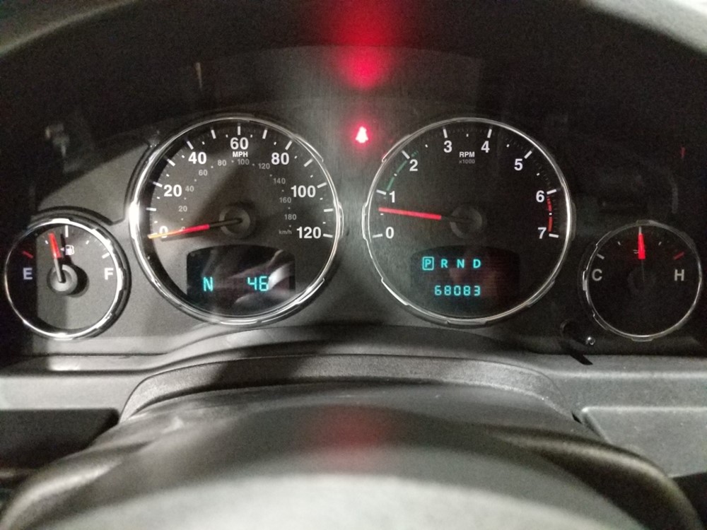 2012 Jeep Liberty - Odometer Close Up
