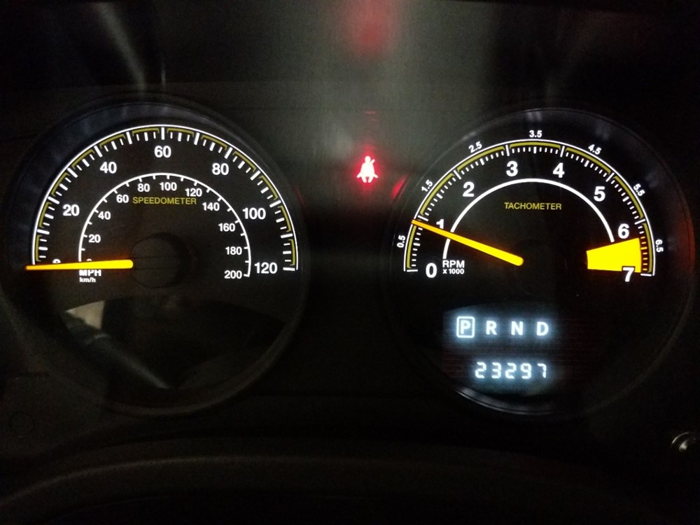 2016 Jeep Compass - Odometer Close Up