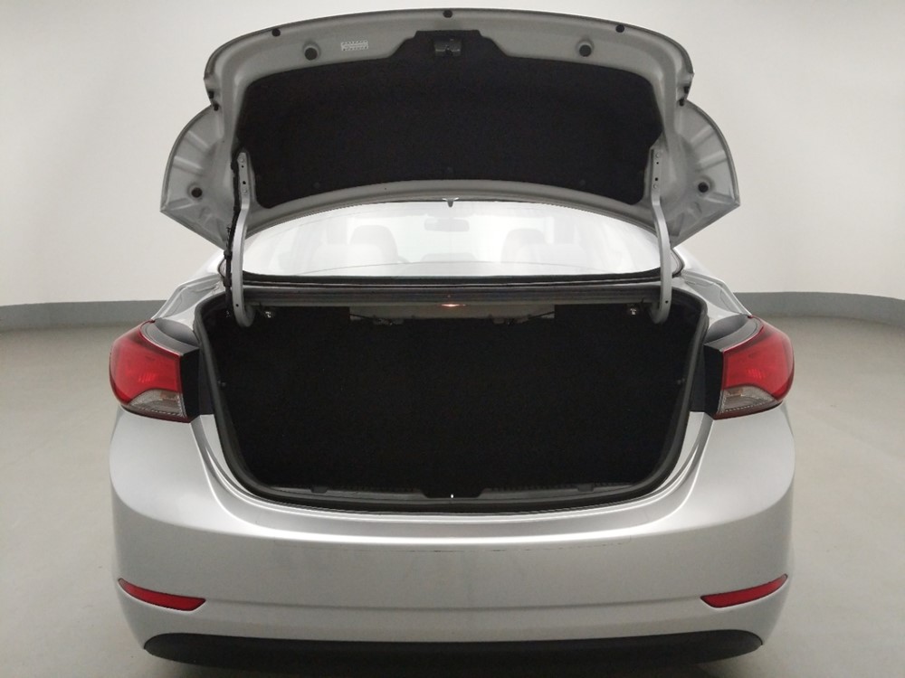 2016 Hyundai Elantra - Trunk