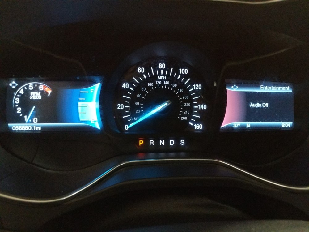 2016 Ford Fusion - Odometer Close Up