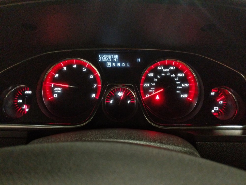 2016 GMC Acadia - Odometer Close Up
