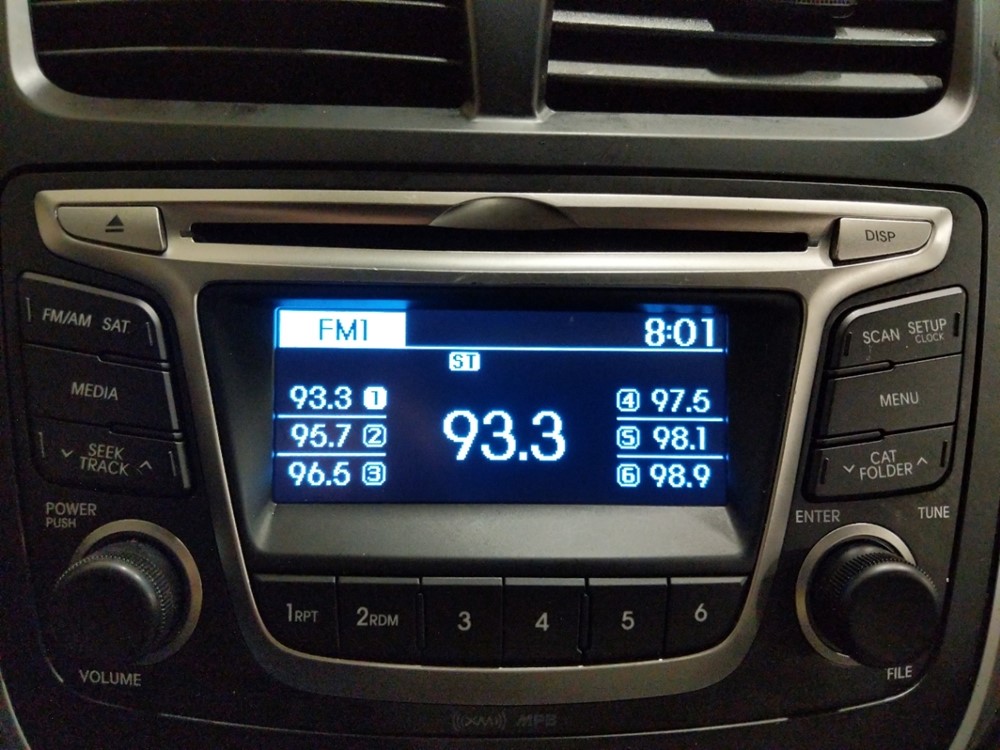 2017 Hyundai Accent - Stereo Package