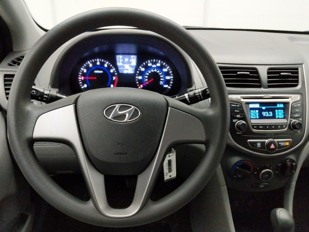 2017 Hyundai Accent - Driver Dash