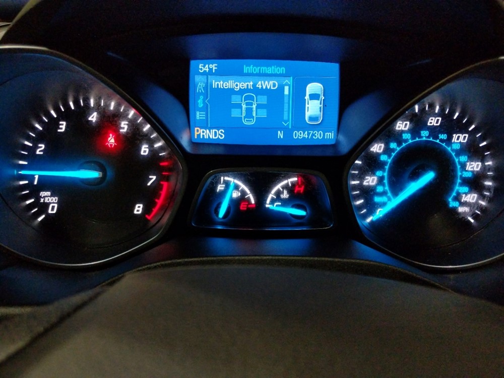2014 Ford Escape - Odometer Close Up