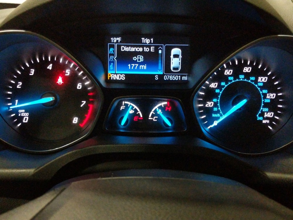 2013 Ford Escape - Odometer Close Up