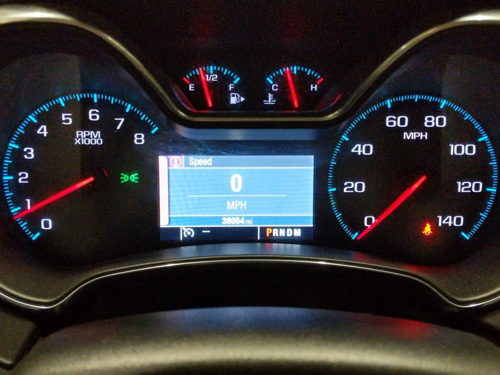 2014 Chevrolet Impala - Odometer Close Up