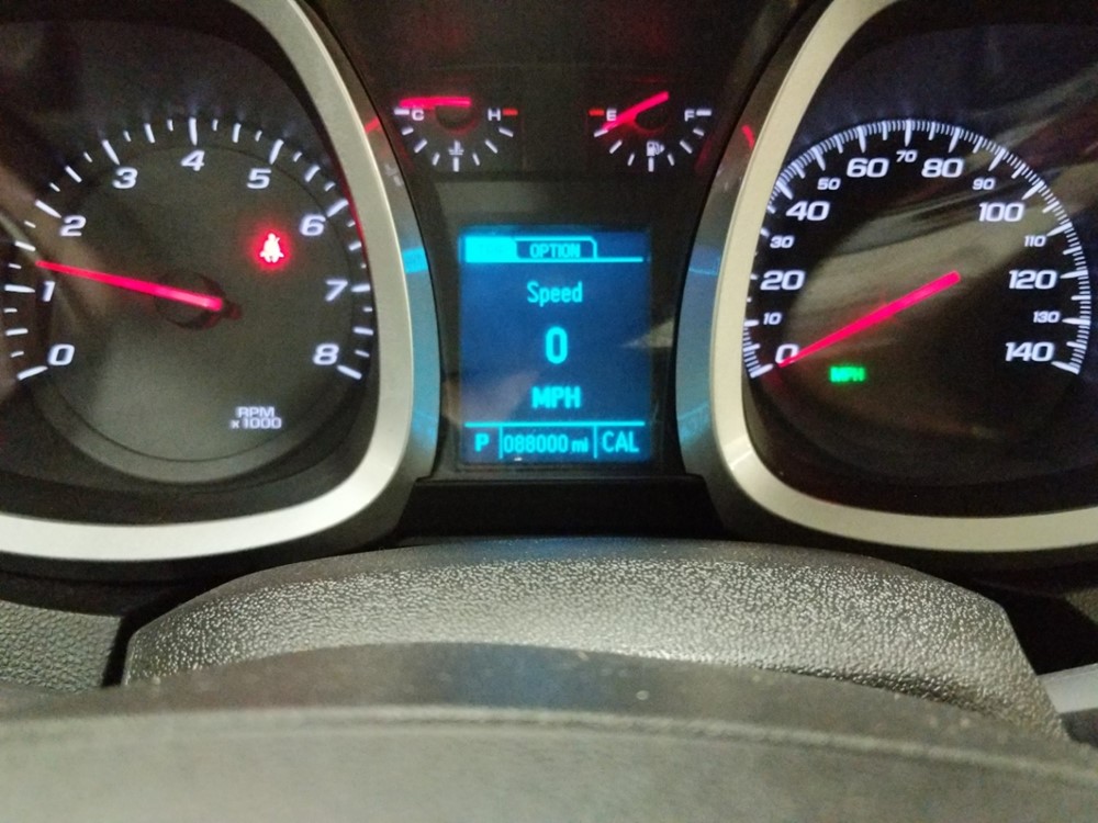 2014 Chevrolet Equinox - Odometer Close Up