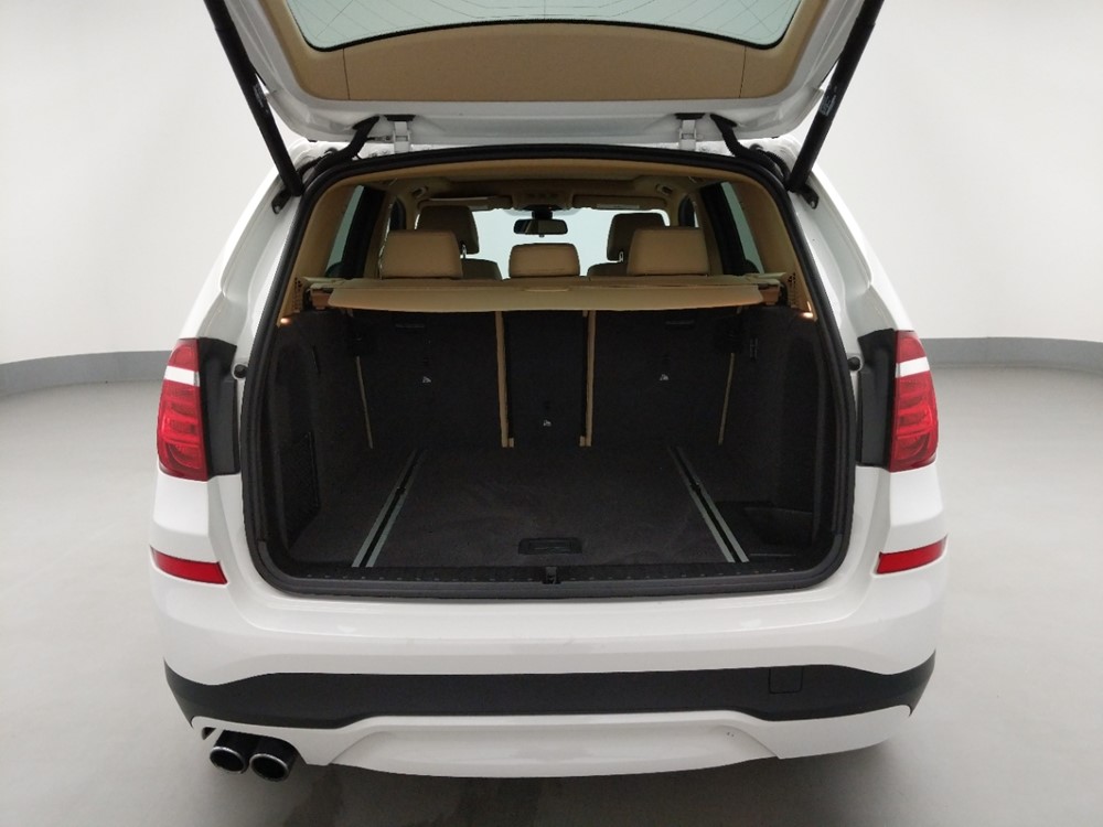 2017 BMW X3 - Trunk