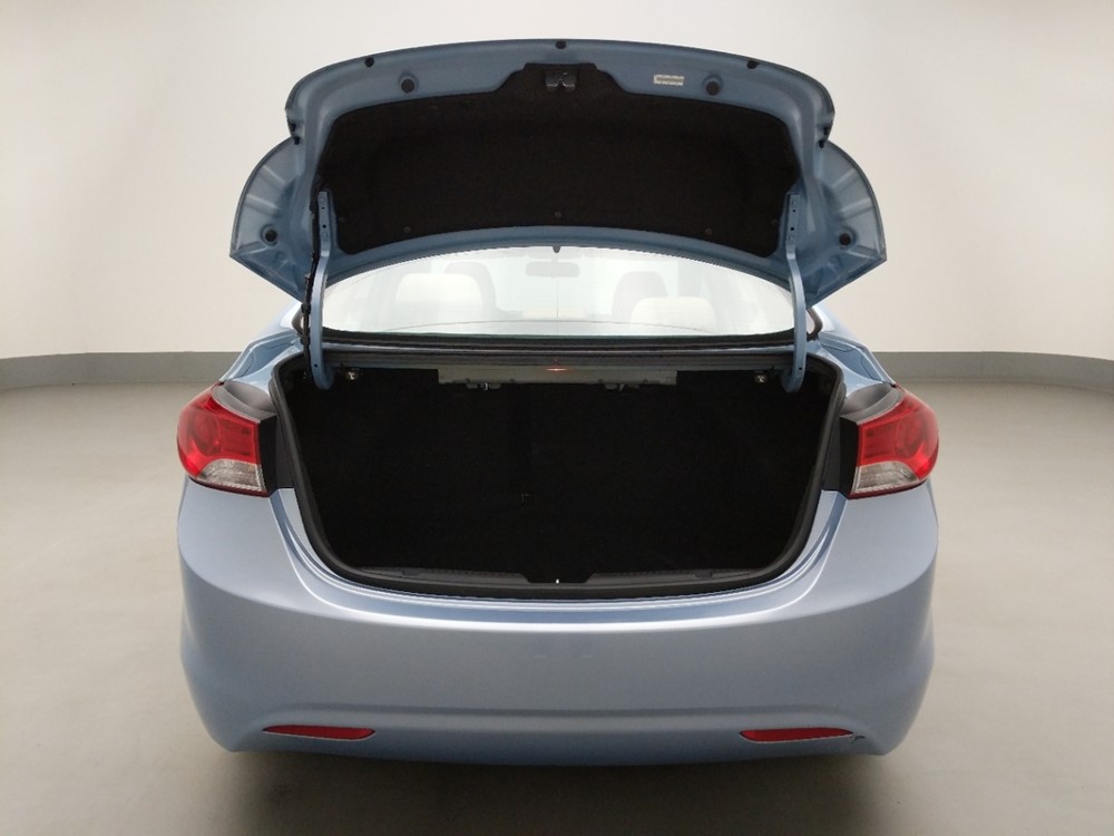 2013 Hyundai Elantra - Trunk