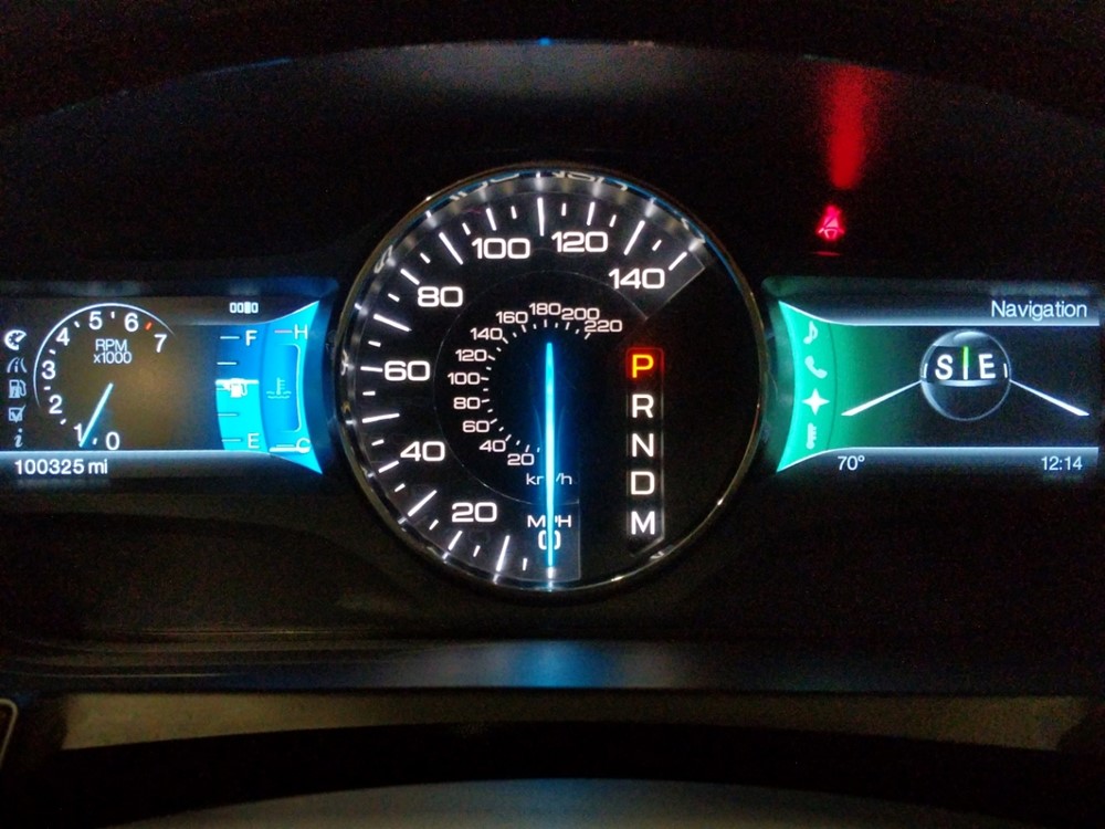 2011 Ford Edge - Odometer Close Up