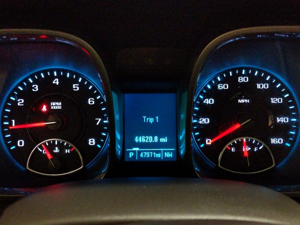 2013 Chevrolet Malibu - Odometer Close Up
