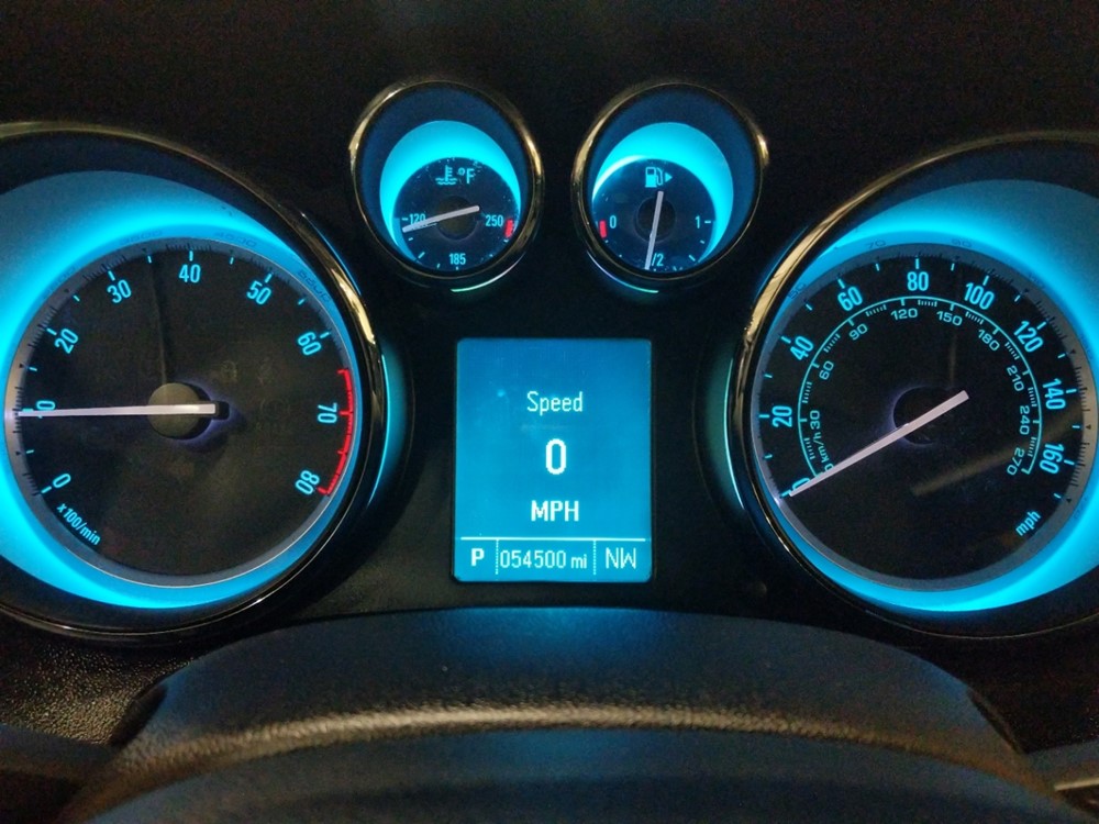 2014 Buick Verano - Odometer Close Up
