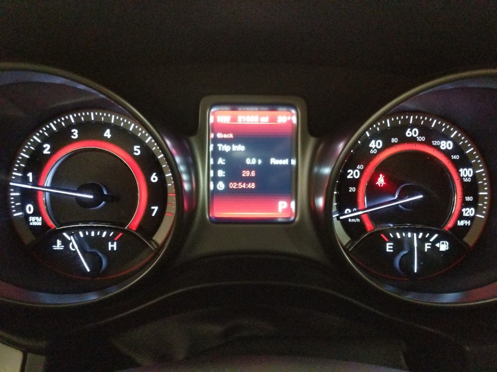 2018 Dodge Journey - Odometer Close Up