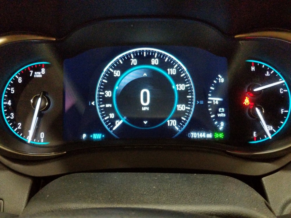 2014 Buick LaCrosse - Odometer Close Up