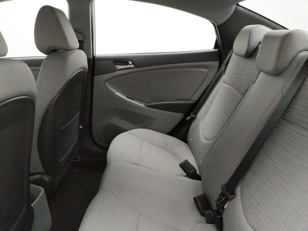 2017 Hyundai Accent - Driver Rear Seat