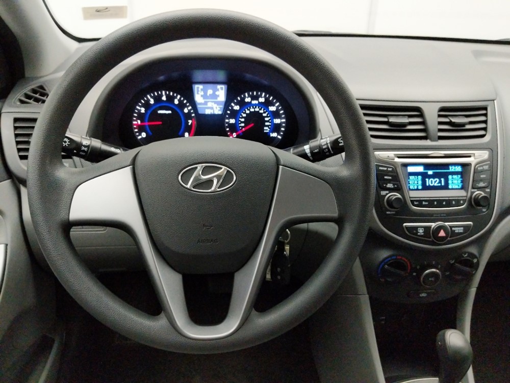 2017 Hyundai Accent - Driver Dash