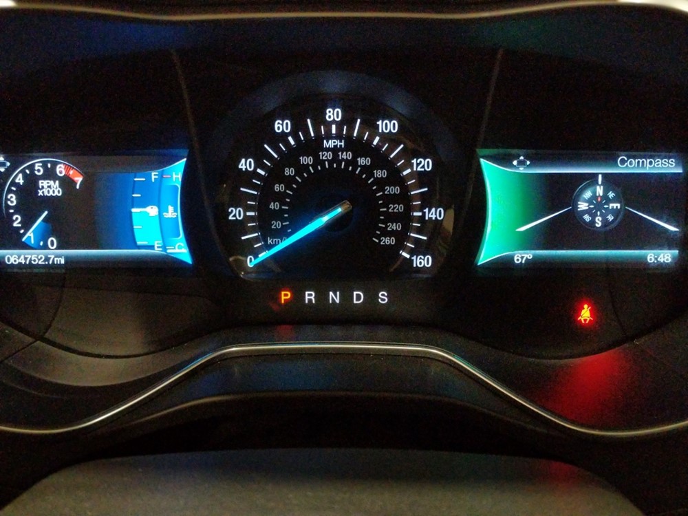 2016 Ford Fusion - Odometer Close Up