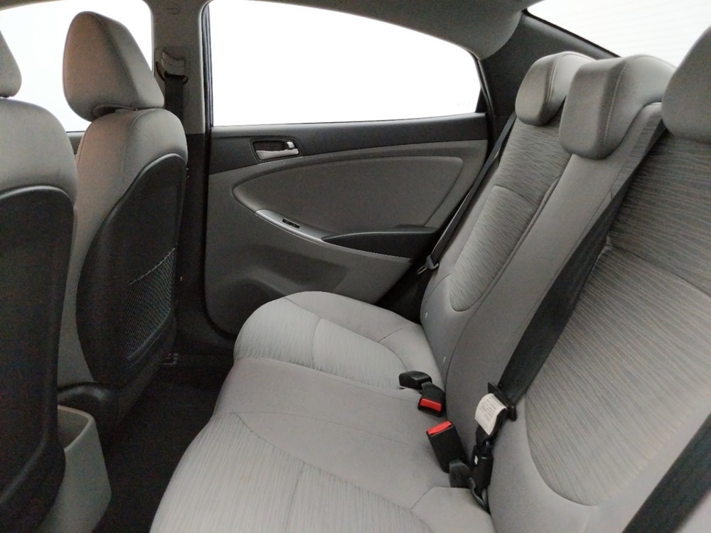 2017 Hyundai Accent - Driver Rear Seat